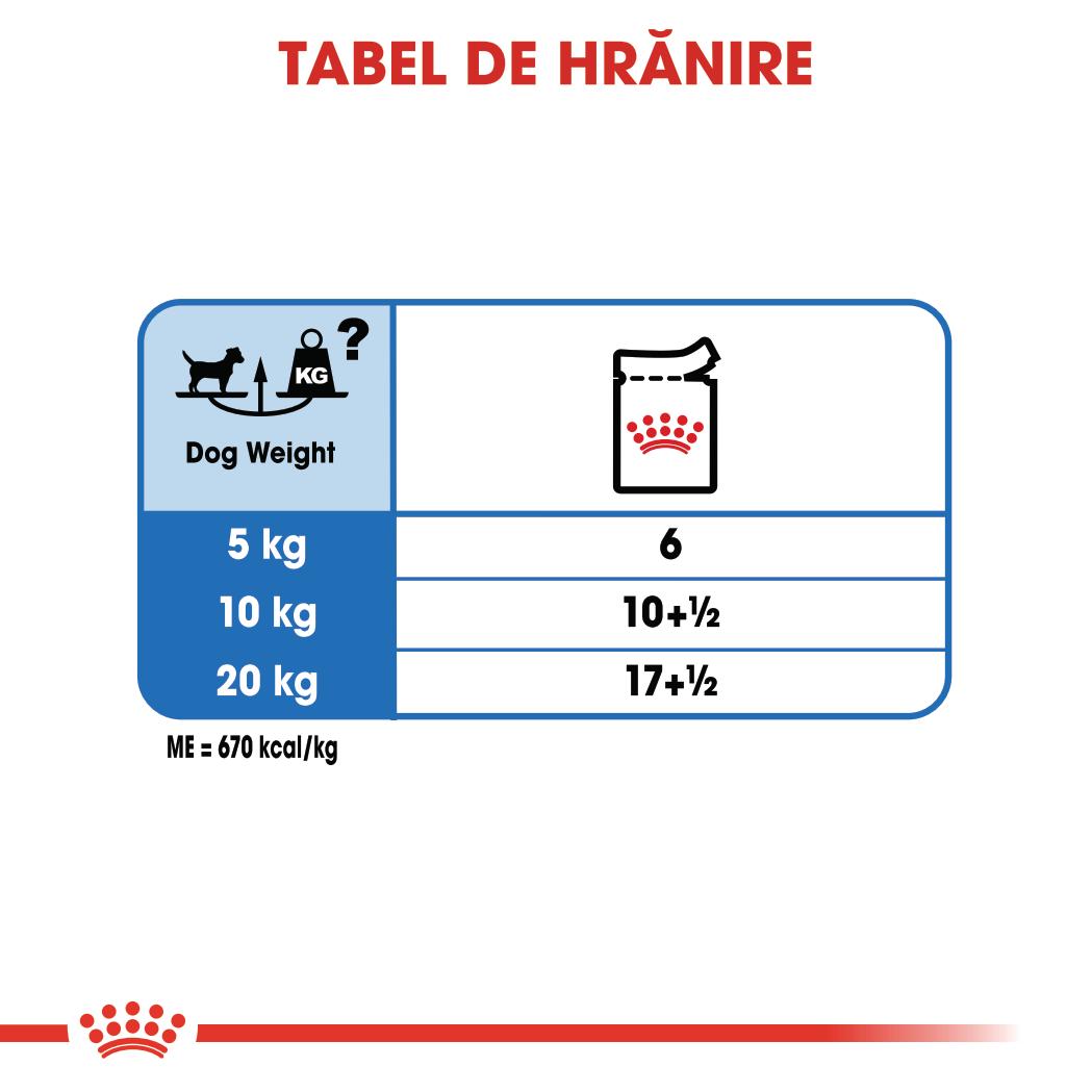 Hrana Umeda Caini Royal Canin BS75E | Light Weight, 85g, 12x