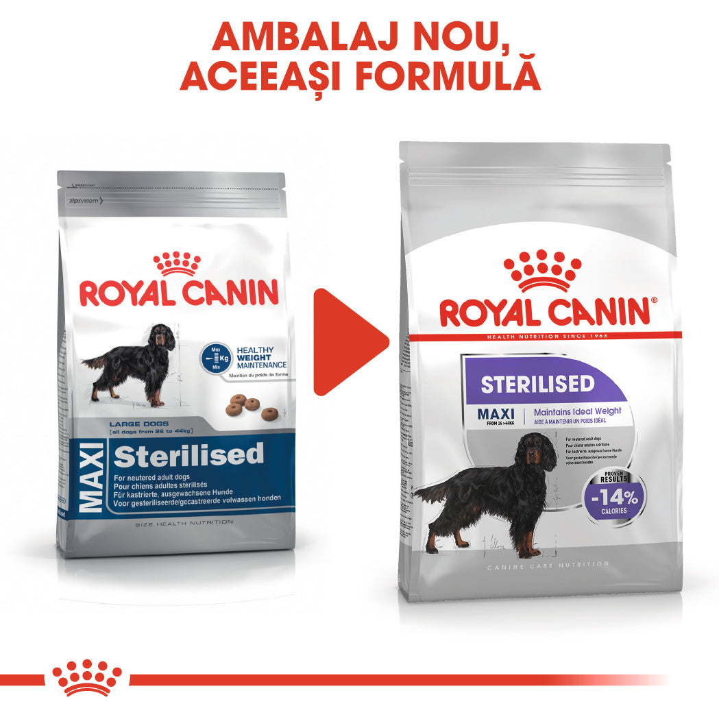 Royal Canin Maxi Sterilised Adult hrana uscata caine sterilizat, 12 kg