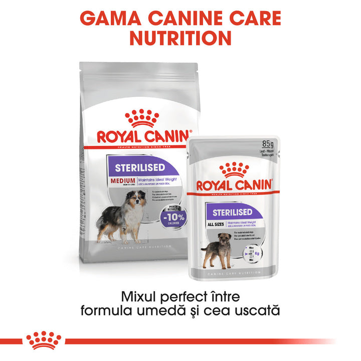 Hrana Uscata Caini Royal Canin 272000 | Medium, Sterilised, 3kg