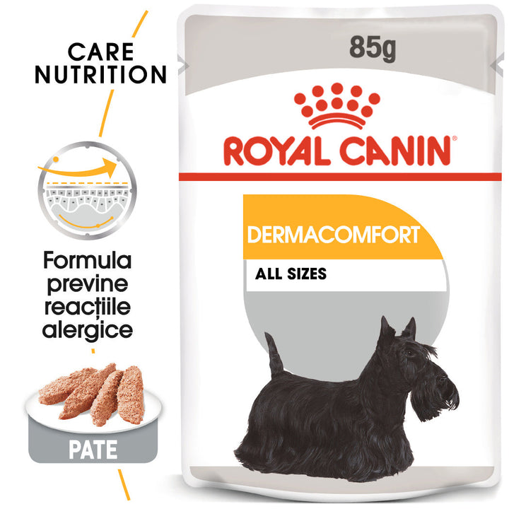 Hrana Umeda Caini Royal Canin BS76F | Dermacomfort, 85g