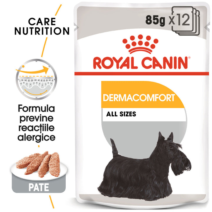 Hrana Umeda Caini Royal Canin BS76F | Dermacomfort, 85g