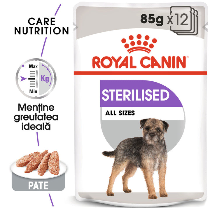 Hrana Umeda Caini Royal Canin BS75H | Adult, Sterilizat, 85g