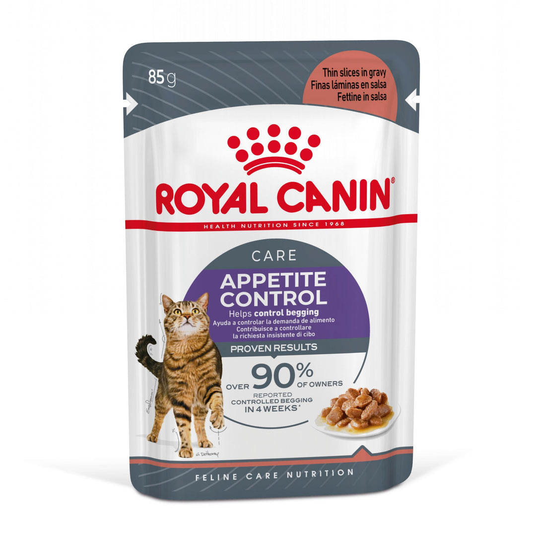 Royal Canin Appetite Control Care, hrana umeda pisici, adult sterilizat, reglarea apetitului, (in sos), 85g x 12