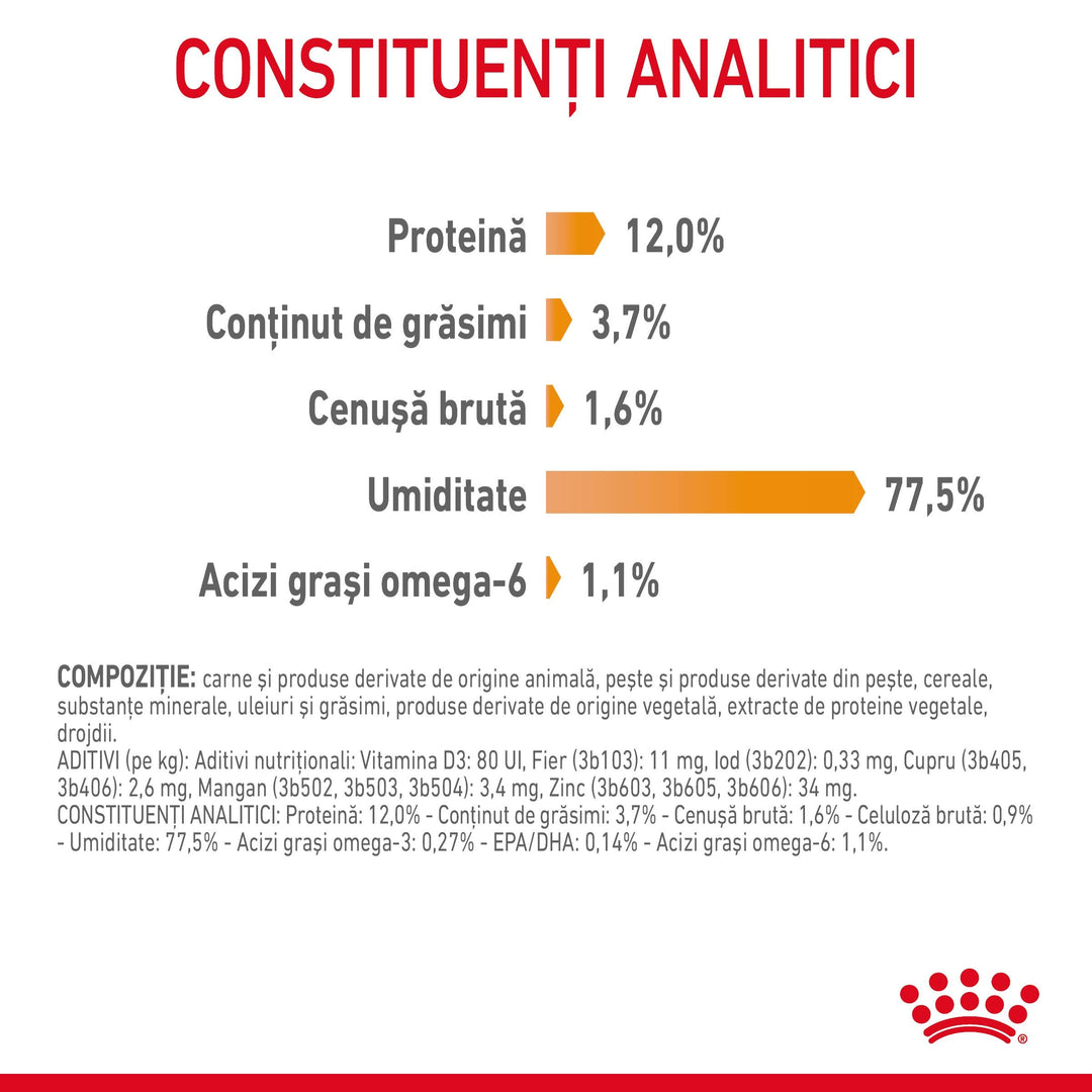 Hrana Umeda Pisici Royal Canin CW36R | Piele, Blana, 85g