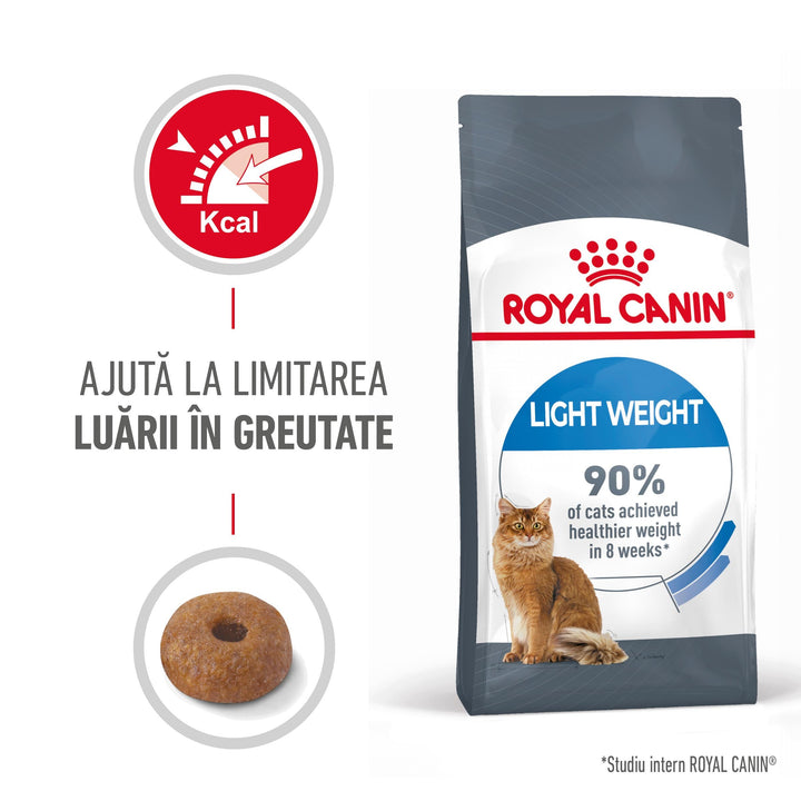 Hrana Uscata Pisici Royal Canin 280480 | Light Weight, 8kg