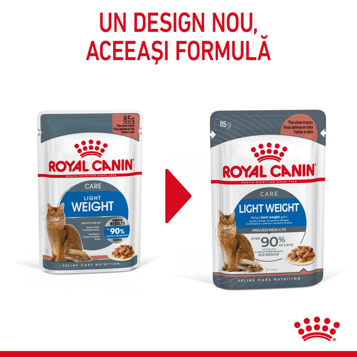 Hrana Umeda Pisici Royal Canin CB93D | Light Weight, 85g, 12x
