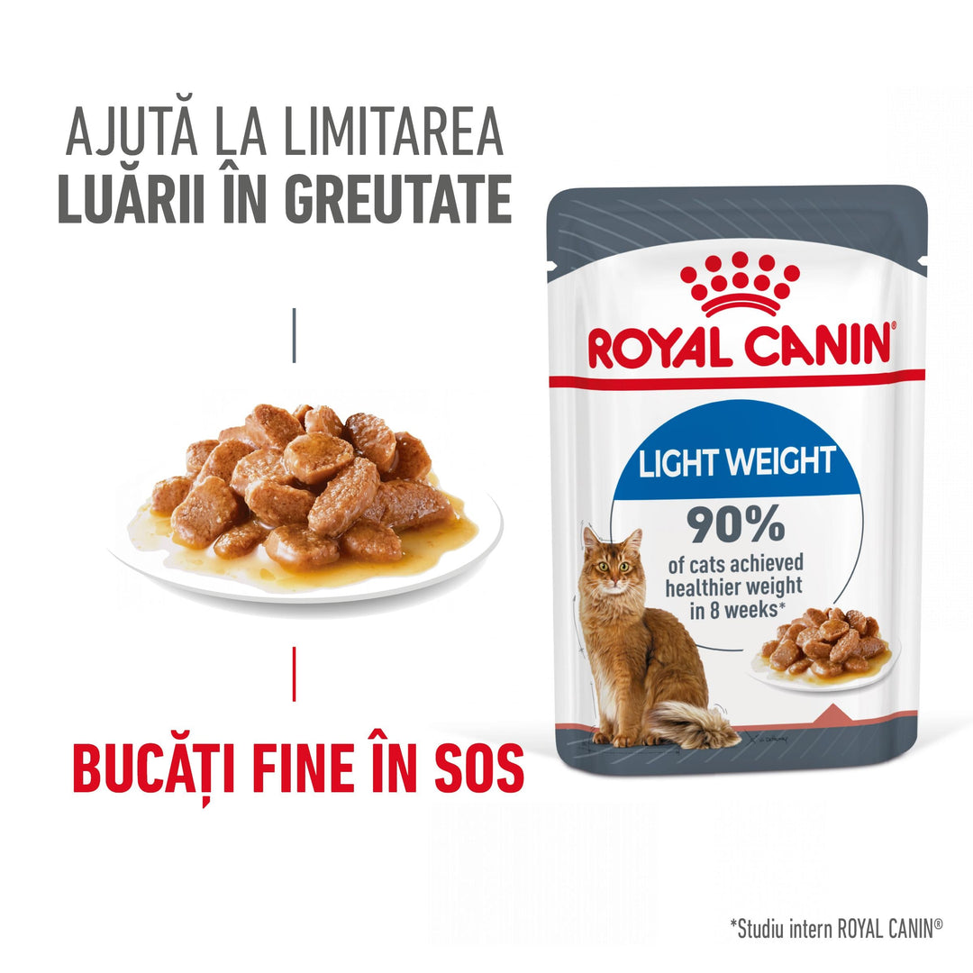 Hrana Umeda Pisici Royal Canin CB93D | Light Weight, 85g, 12x