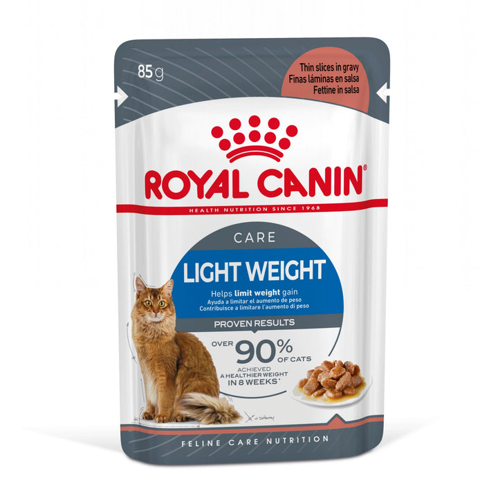 Royal Canin Light Weight Care Adult hrana umeda pisica, limitarea cresterii in greutate (in sos), 12 x 85 g