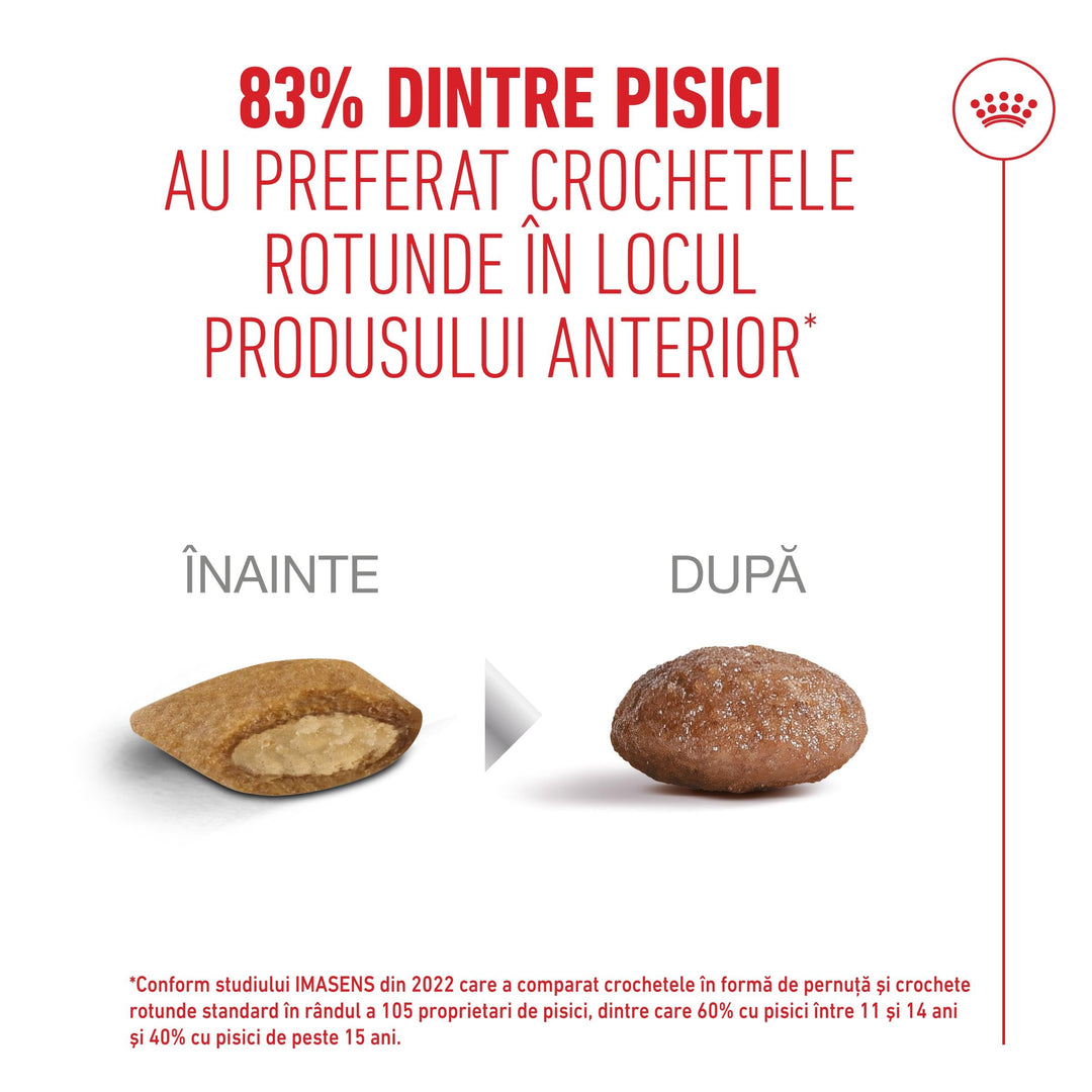 Royal Canin Ageing 11+ hrană uscată pentru pisici senioare, 2 kg