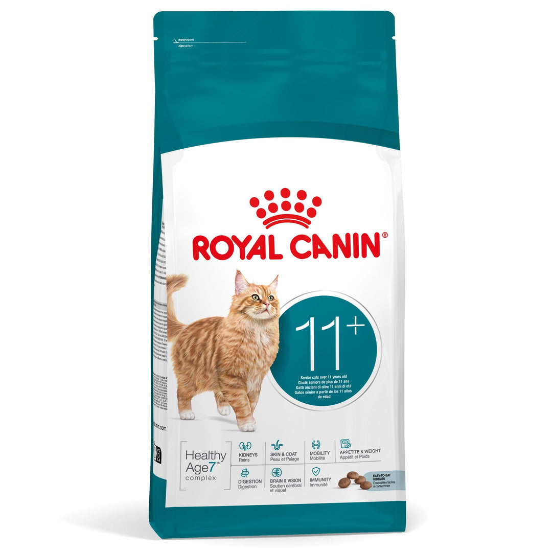 Royal Canin Ageing 11 + hrană uscată pentru pisici senioare, 2 kg