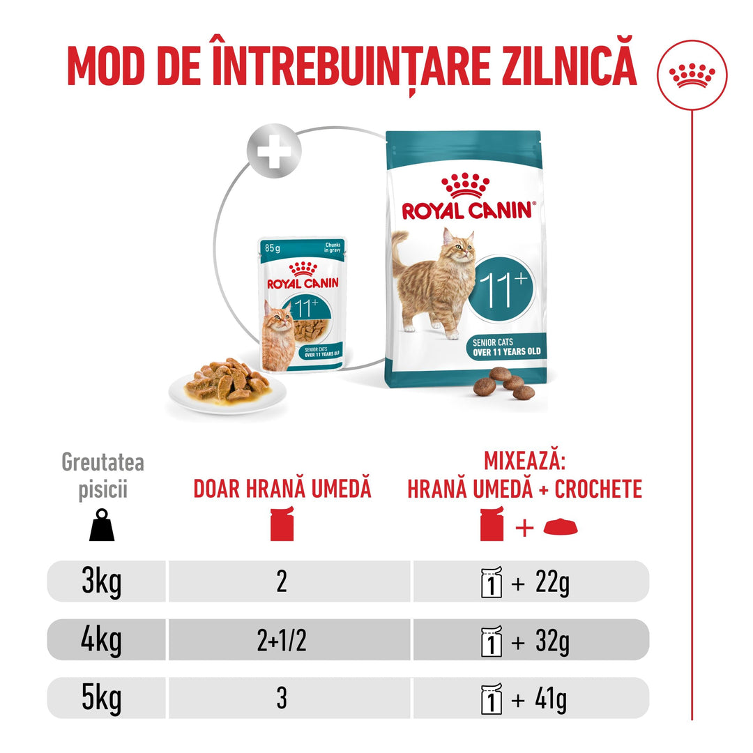 Hrana Umeda Pisici Royal Canin R601188 | Ageing 11+, 85g