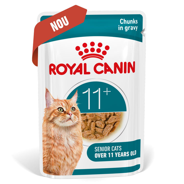 Royal Canin Ageing 11+ hrană umedă pentru pisici senioare (în sos), 12 x 85 g
