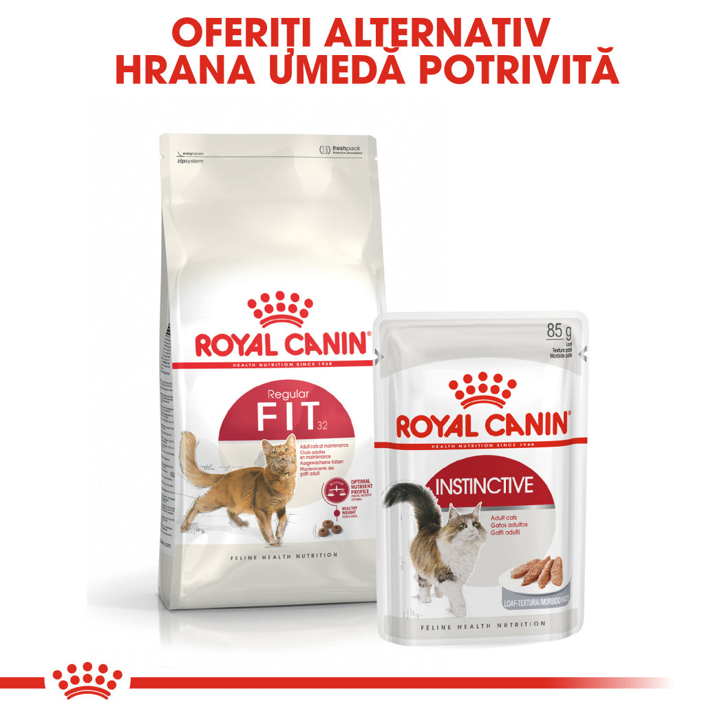 Royal Canin Fit32 Adult hrana uscata pisica, activitate fizica moderata, 2 kg