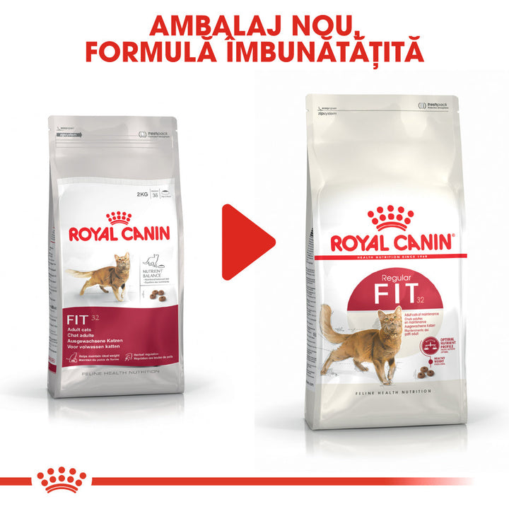 Hrana Uscata Pisici Royal Canin 134600 | Fit32, Adult, 10kg