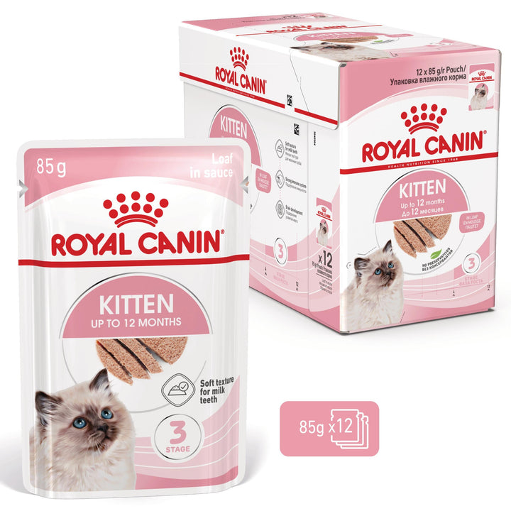 Royal Canin Kitten hrana umeda pisica junior (pate), 12 x 85 g