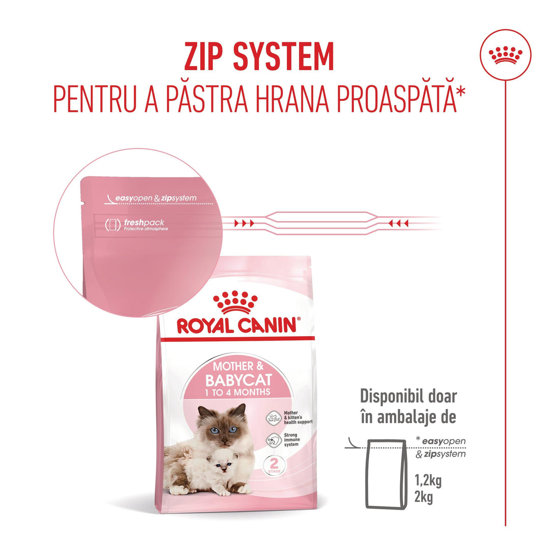 Royal Canin Mother &amp; BabyCat hrana uscata pisica, mama si puiul, 400 g