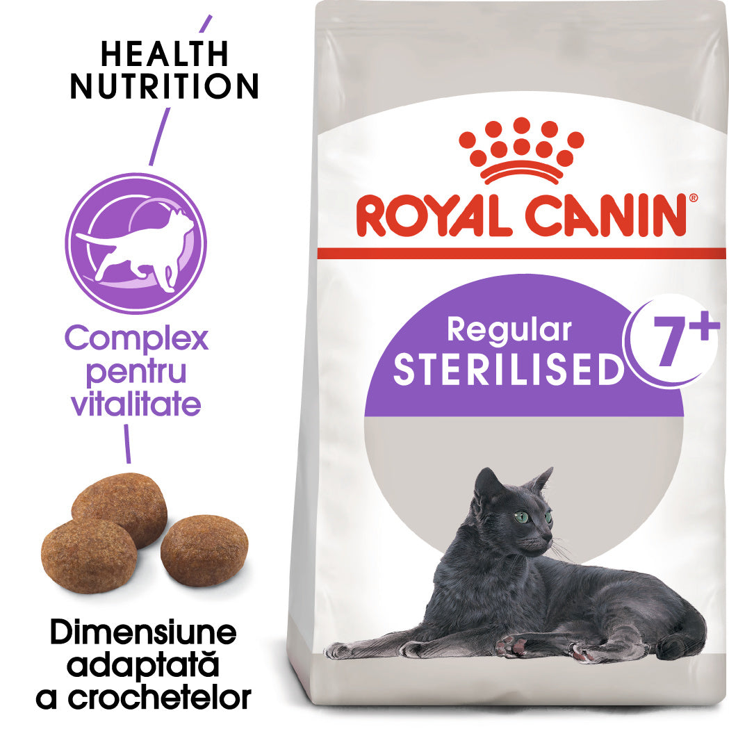 Royal Canin Sterilised 7+ hrana uscata pisica sterilizata, 1.5 Kg