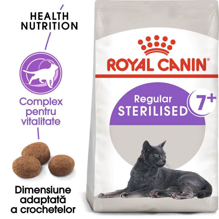 Royal Canin Sterilised 7+ hrana uscata pisica sterilizata, 1.5 Kg
