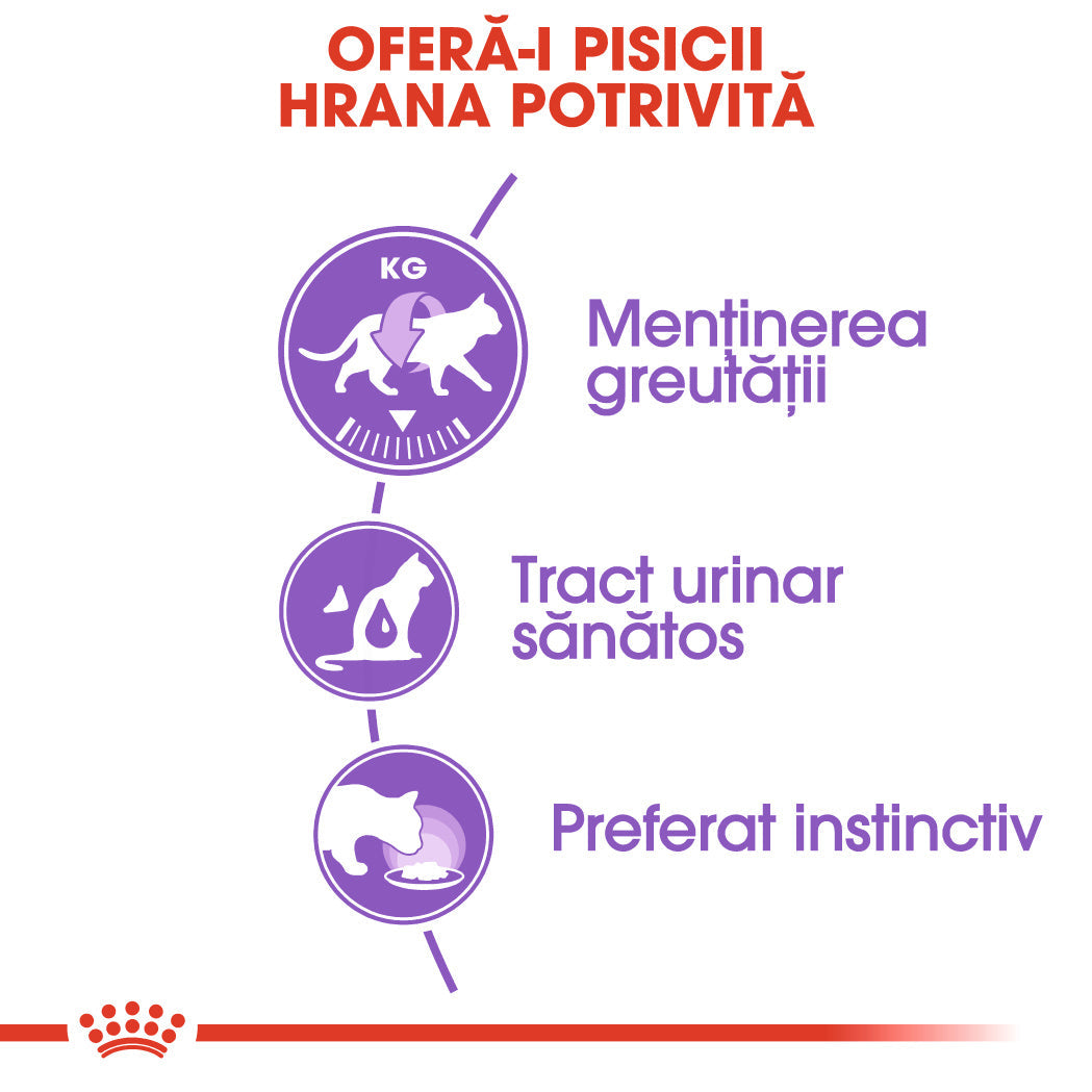 Royal Canin Sterilised Adult hrana umeda pisica sterilizata (in sos), 12 x 85 g
