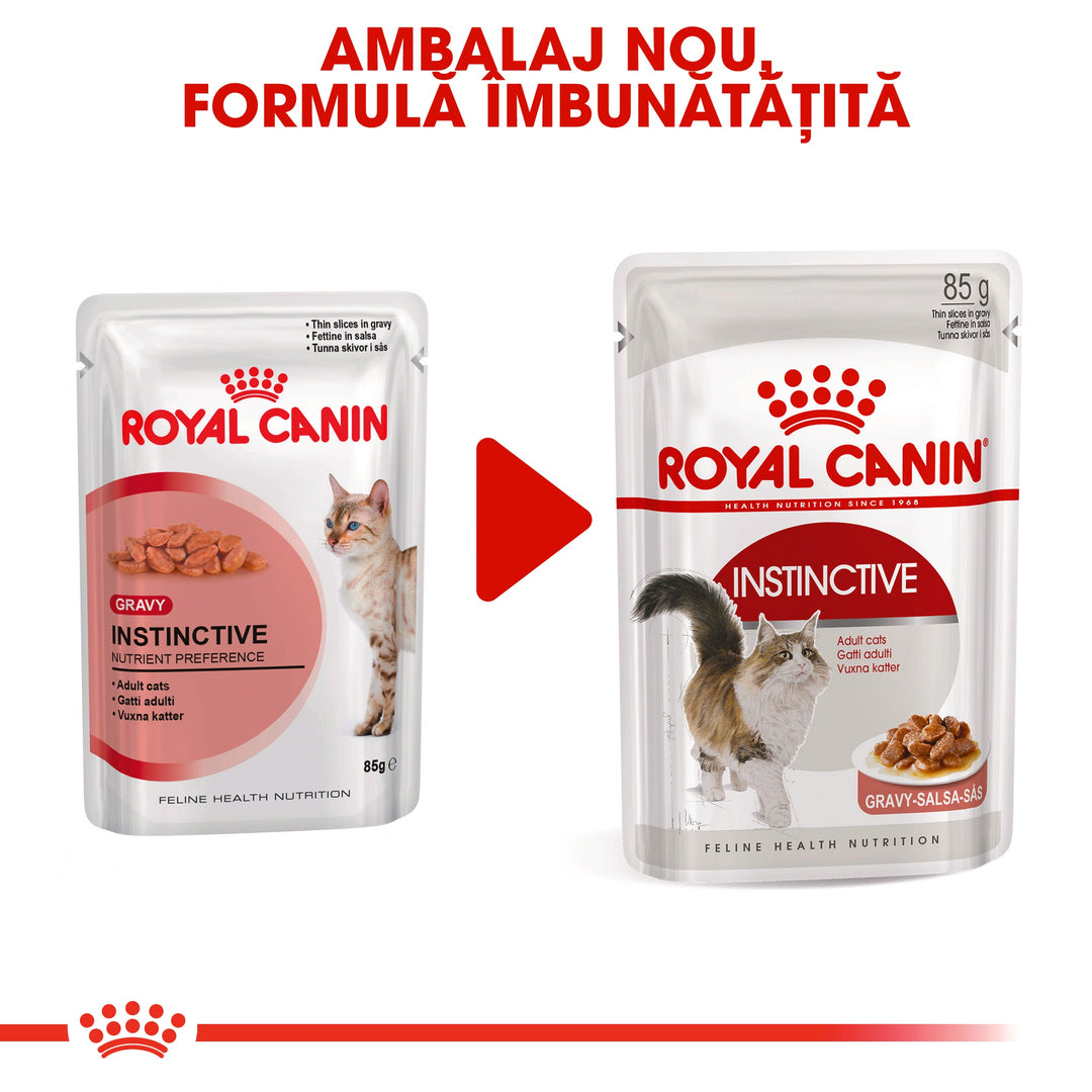 Royal Canin Instinctive Adult hrana umeda pisica (in sos), 12 x 85 g