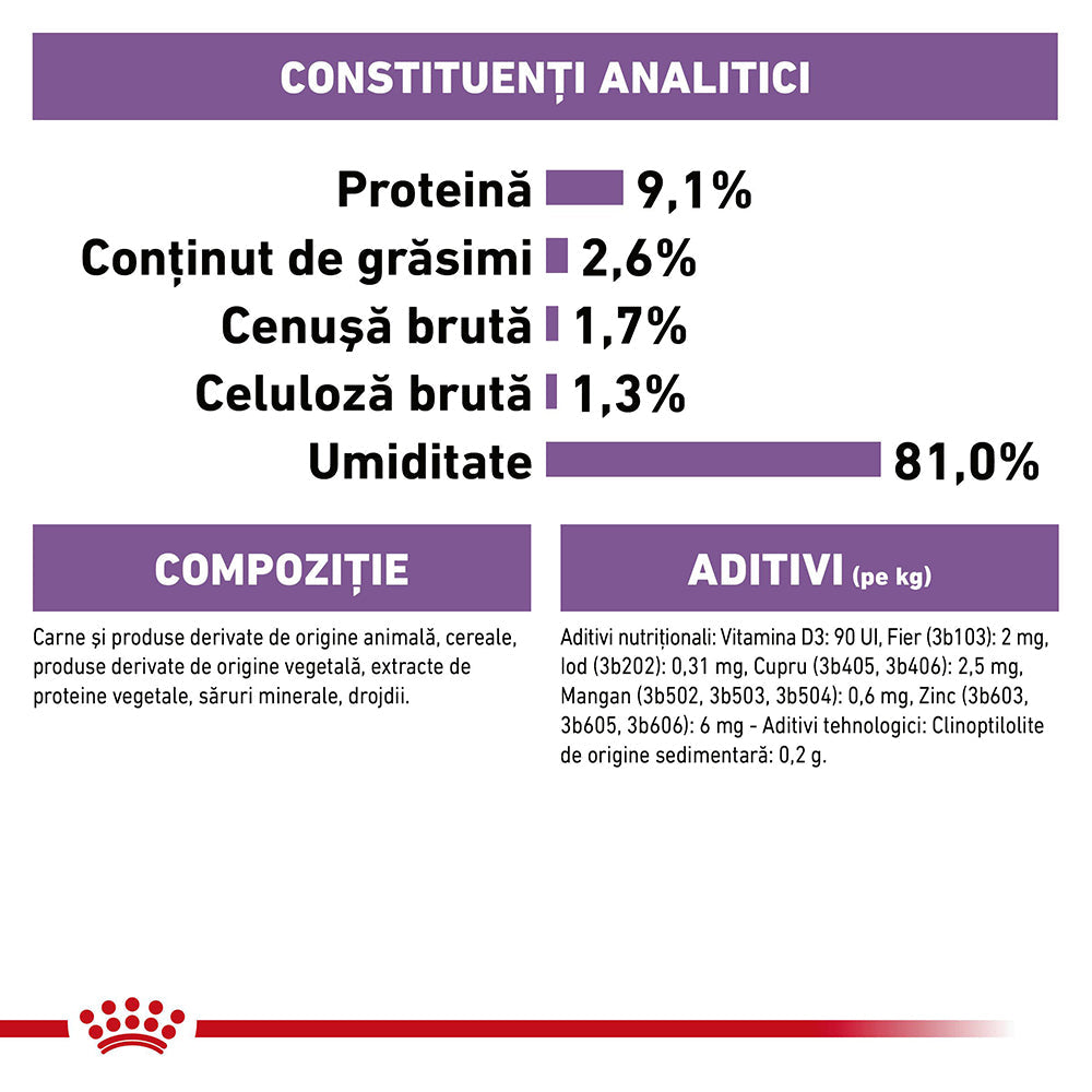 Hrana Umeda Pisici Royal Canin DB23K | Sterilised, 85g