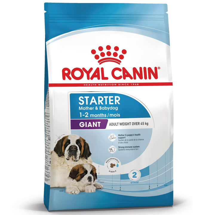 Royal Canin Giant Starter Mother &amp; Babydog, mama si puiul, hrana uscata caine, 15 kg