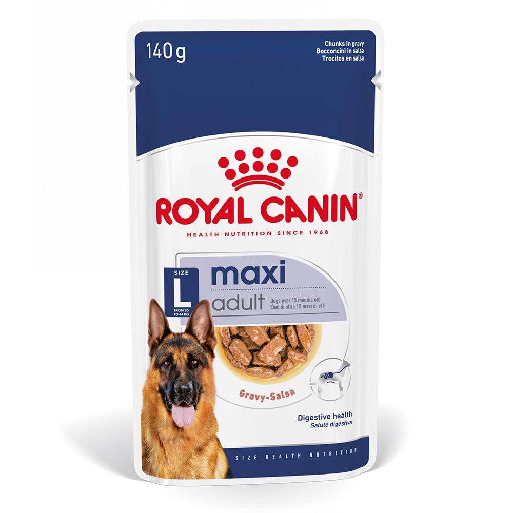 Royal Canin Maxi Adult hrana umeda caine (in sos), 10 x 140 g