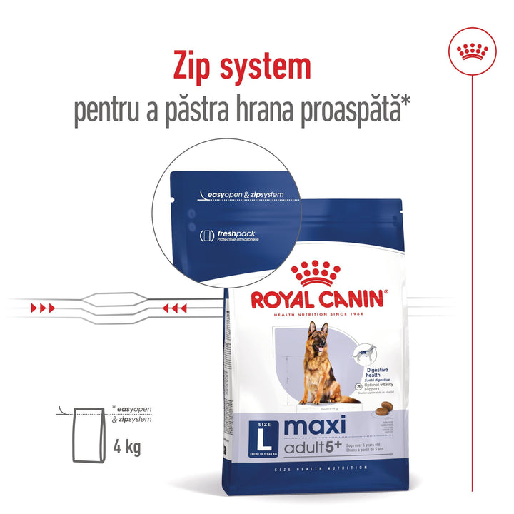 Royal Canin Maxi Adult 5+ hrana uscata caine, 4 kg