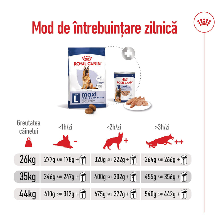 Royal Canin Maxi Adult 5+ hrana uscata caine, 15 kg