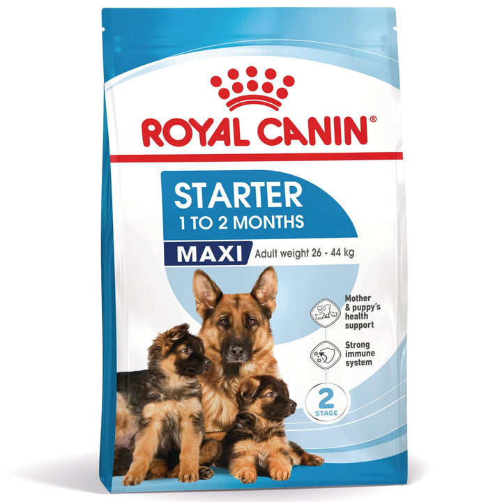 Royal Canin Maxi Starter Mother &amp; Babydog, mama si puiul, hrana uscata caine, 15 kg