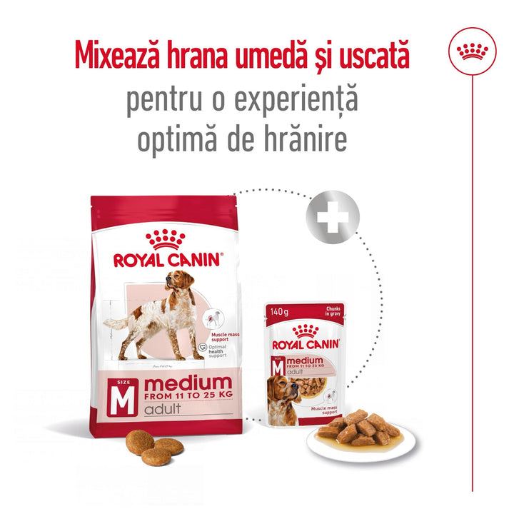 Royal Canin Medium Adult hrana uscata caine, 12 kg
