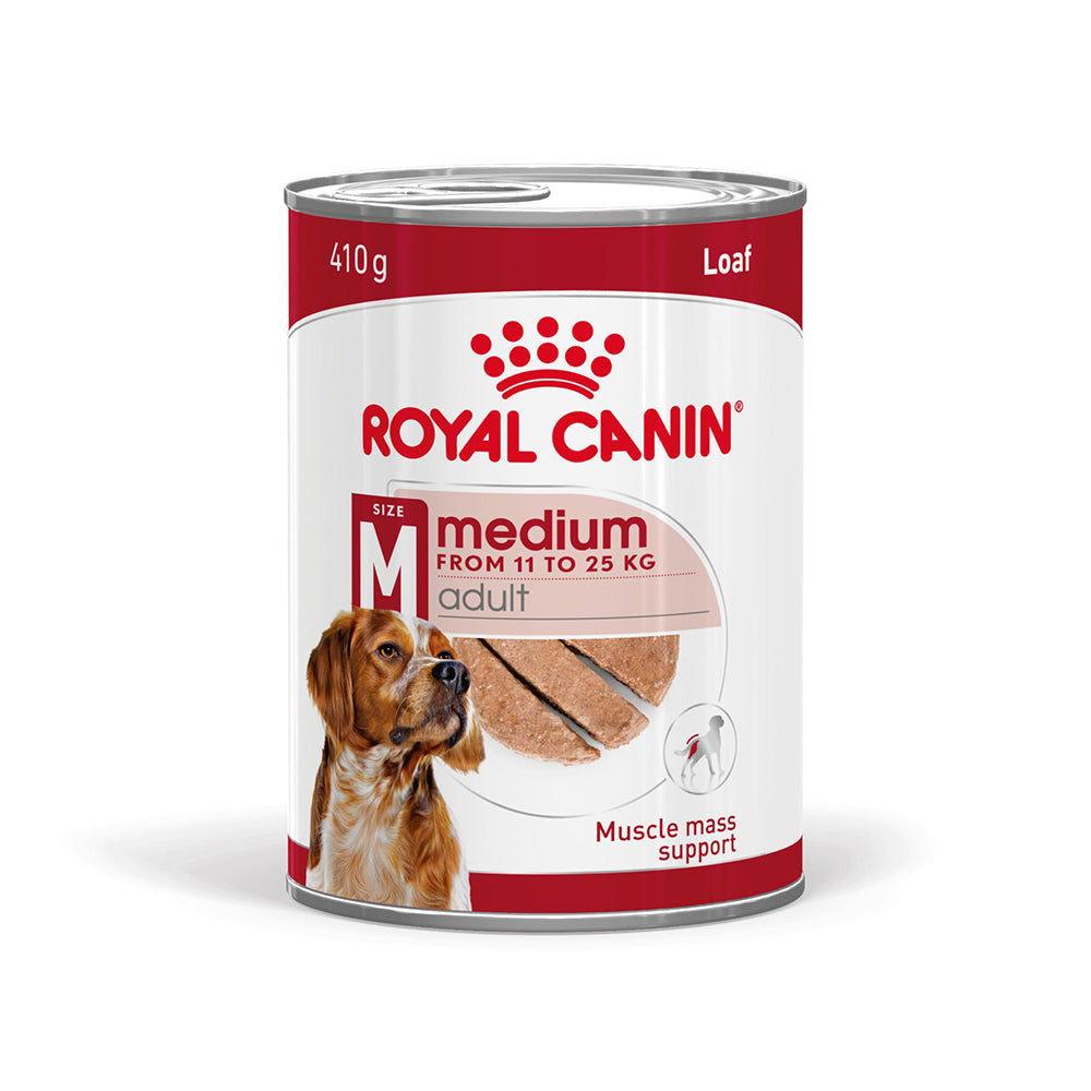 Royal Canin Medium Adult hrana umeda caine (pate), 410 g