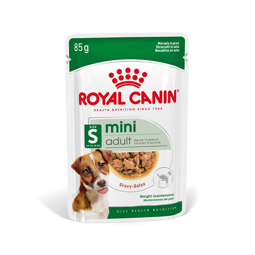 Royal Canin Mini Adult hrana umeda caine (in sos), 12 x 85 g