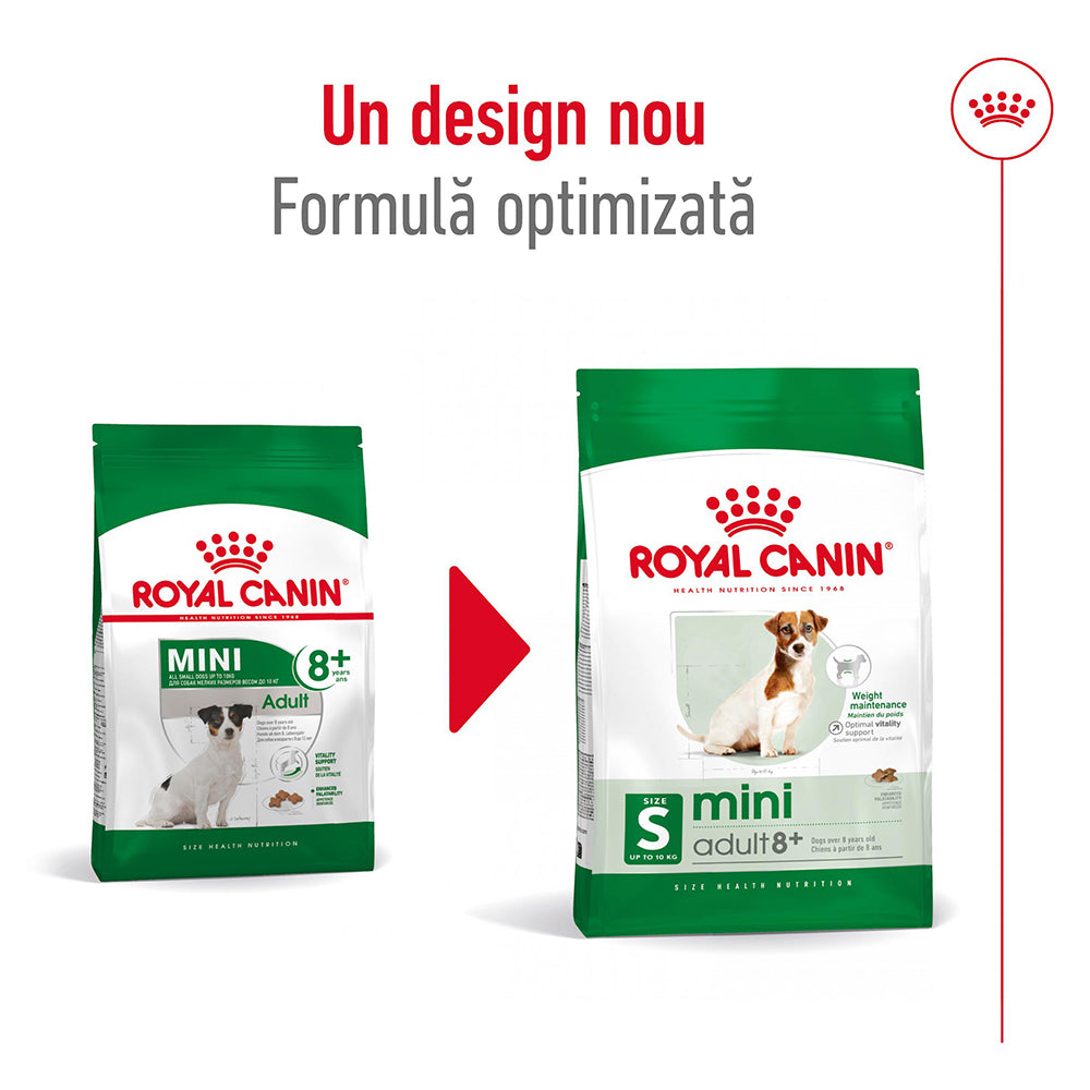 Royal Canin Mini Adult 8+ hrana uscata caine, 2 kg
