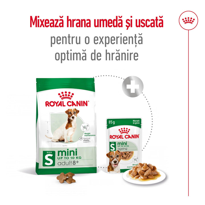 Royal Canin Mini Adult 8+ hrana uscata caine, 8 kg