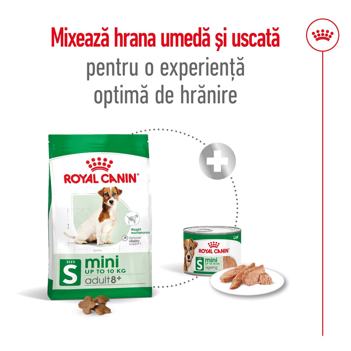 Royal Canin Mini Adult 8+ hrana uscata caine, 8 kg