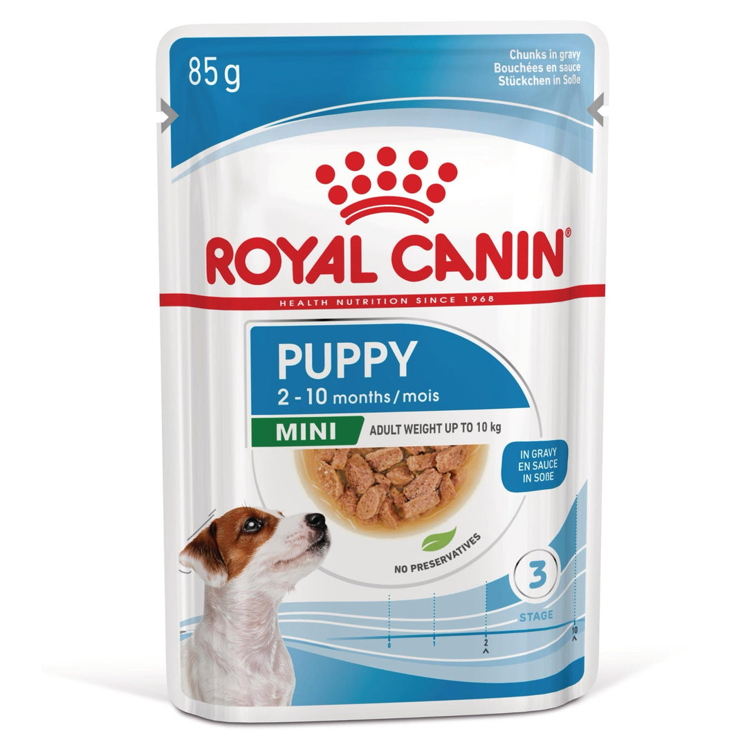 Royal Canin Mini Puppy hrana umeda caine junior (in sos), 12 x 85 g