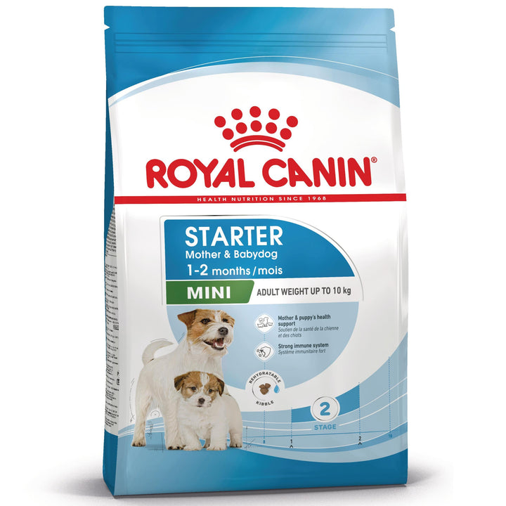 Royal Canin Mini Starter Mother &amp; BabyDog, mama si puiul, hrana uscata caini, 1kg