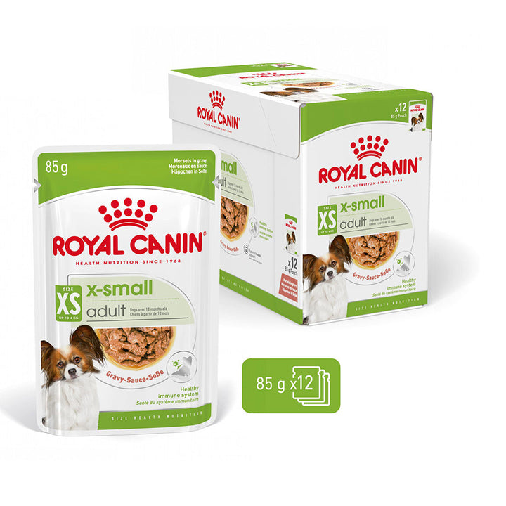 Royal Canin X-Small Adult hrana umeda caine (in sos), 12 x 85 g