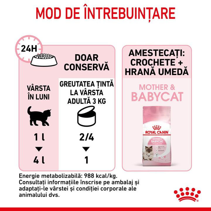 Hrana Umeda Pisici Royal Canin AA35R | Mama, Pui, 195g