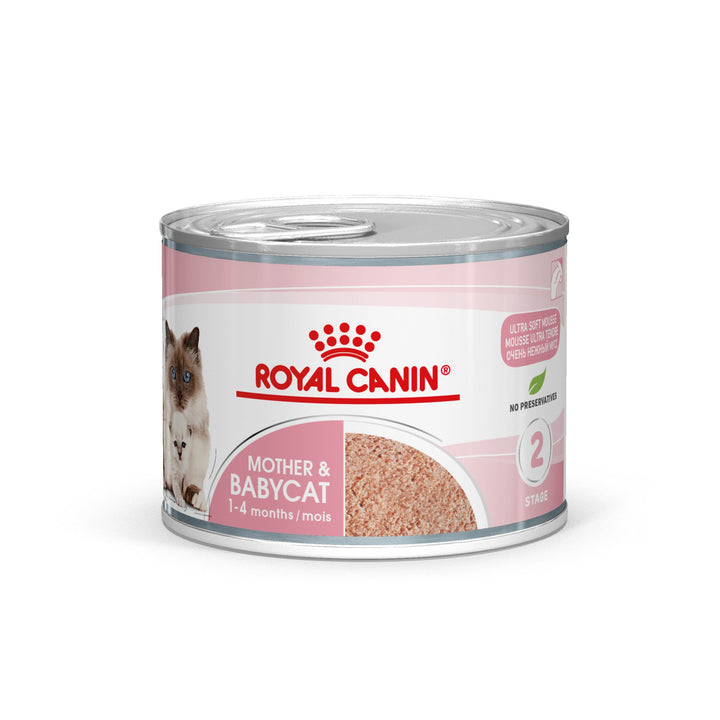 Royal Canin Mother &amp; BabyCat hrana umeda pisica, mama si puiul (textura spumoasa), 195 g