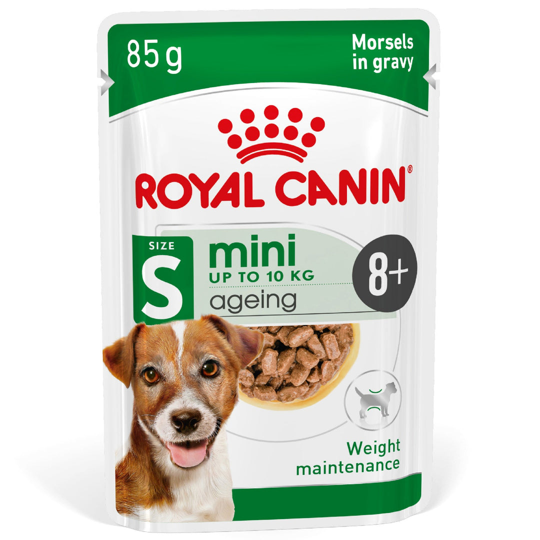Royal Canin Mini Ageing 12+ hrana umeda caine senior (in sos), 12 x 85 g