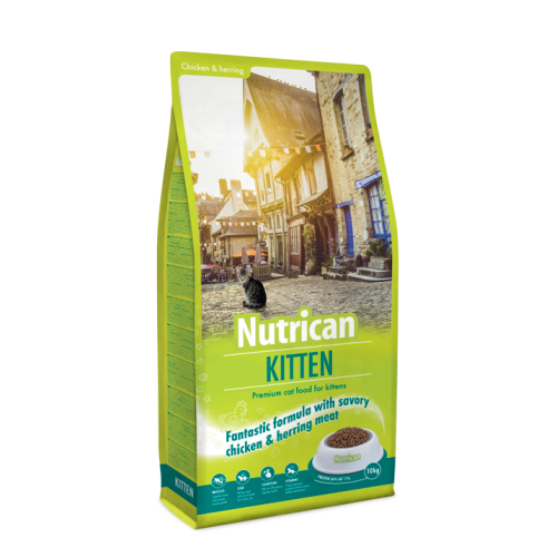 Hrana uscata pentru pisici Nutrican Cat Kitten 10 kg