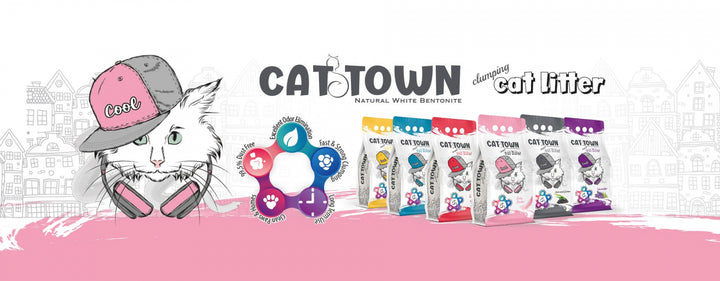 Asternut Igienic Cat Town Sakura pentru Pisici 5l
