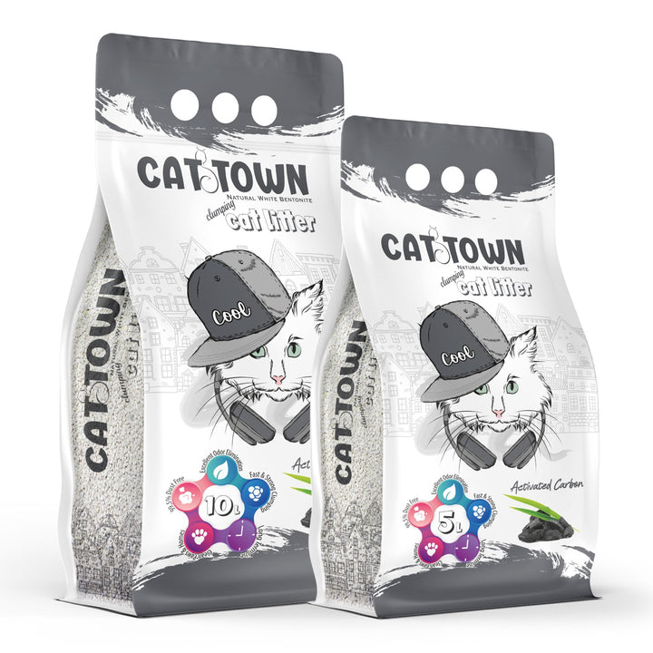 Asternut Igienic Cat Town Carbon Activ pentru Pisici 5l