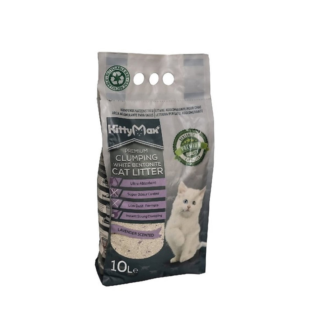 Asternut Igienic Premium KittyMax Lavander pentru Pisici