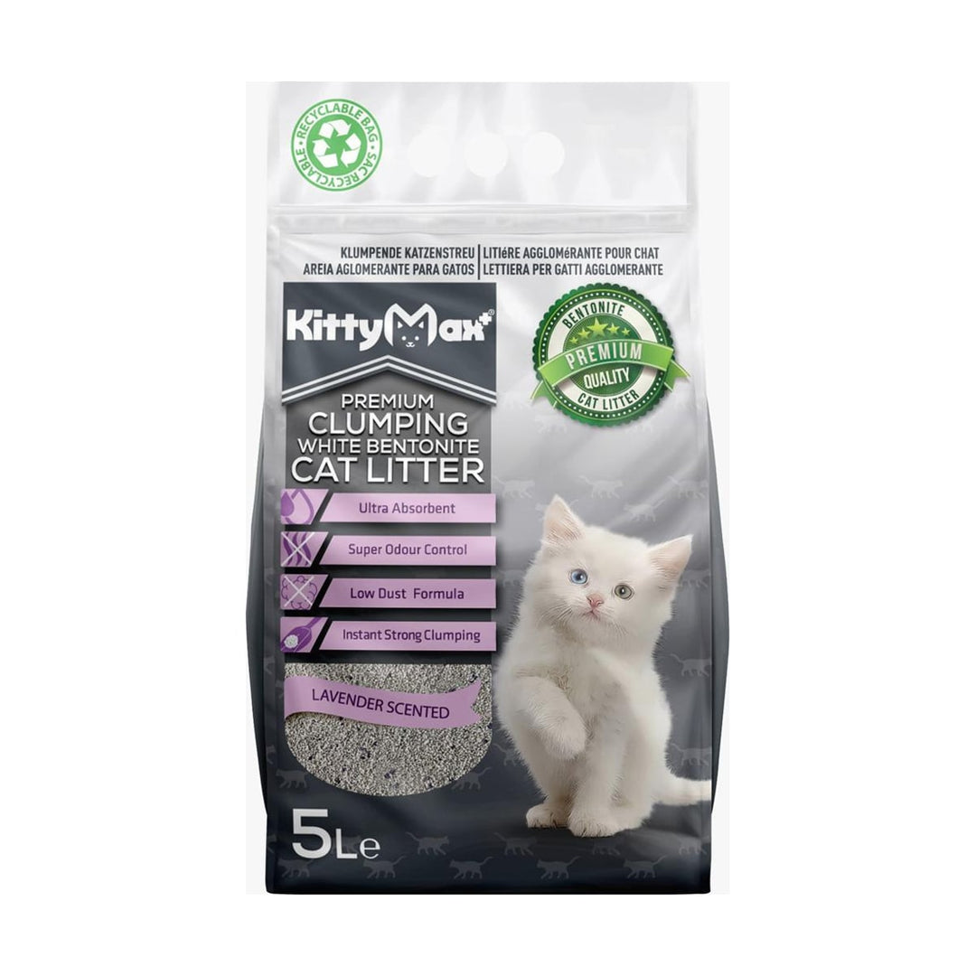 Asternut Igienic Premium KittyMax Lavander pentru Pisici