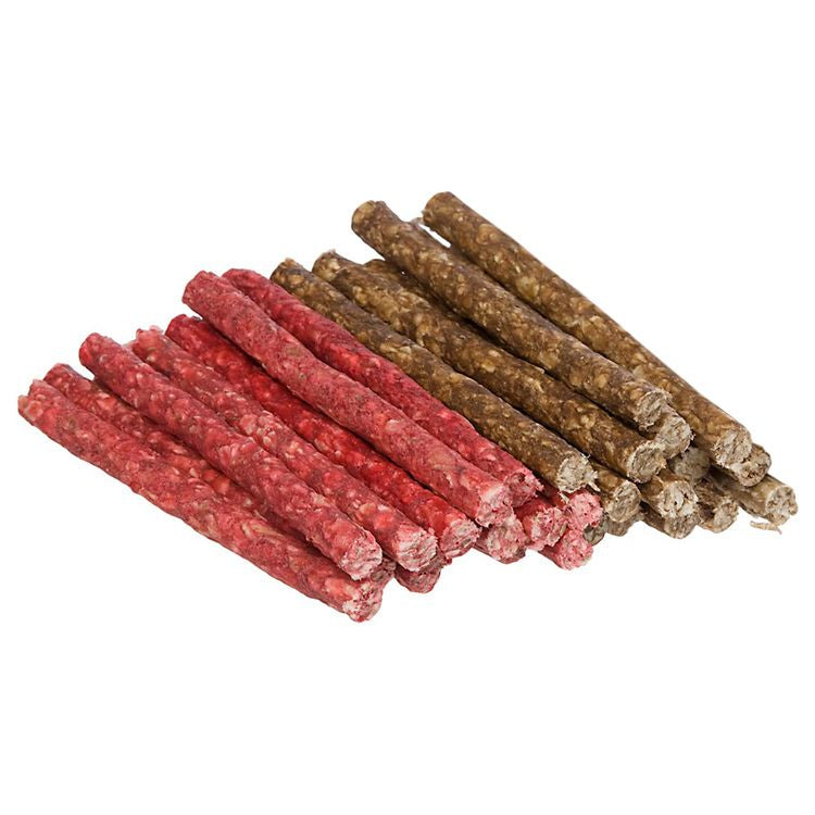 Recompense câine adult, masticabile 4DOG munchy vita, batoane 12.5cm, 100 bucăți
