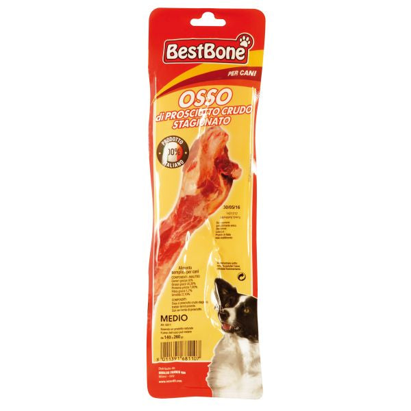 Os natural cu sunca BestBone, recompensa pentru câine adult, 140g