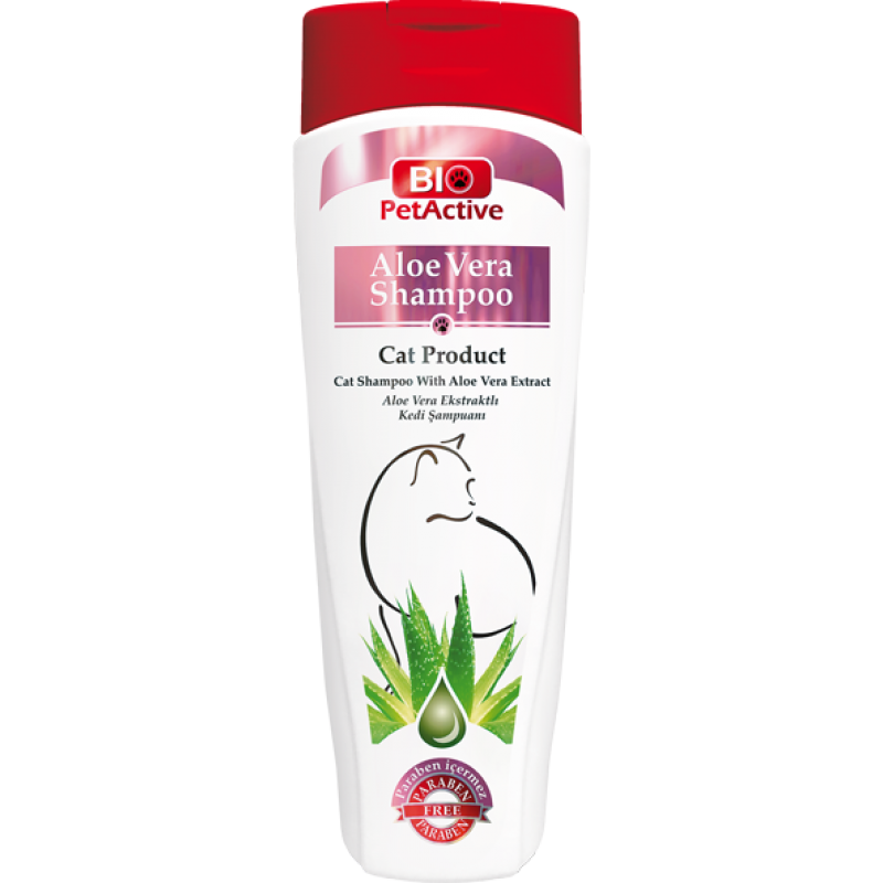 Bio PetActive Aloe Vera Shampoo Cat 400 Ml